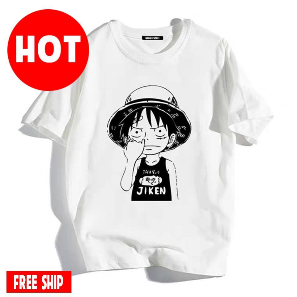 SIÊU HÓT 🔥SALE🔥Áo thun unisex in hình Luffy One Piece đẹp giá siêu rẻ nhất vịnh bắc bộ / co size trẻ em