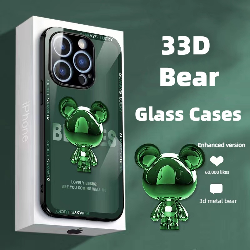 Ốp Điện Thoại Kính Cường Lực 3d Cho iPhone 7 plus 8 plus xs max xr 11 pro max 12 pro max 13 pro max 14 plus 14 pro max