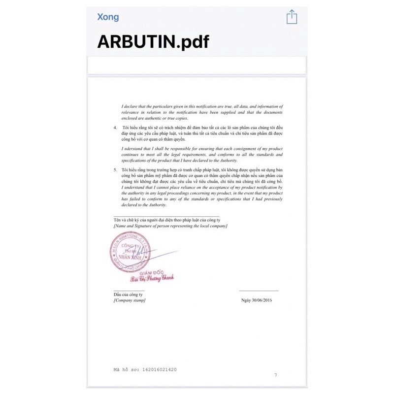 kem giảm thâm mờ nám dưỡng ẩm sáng da Arbutin cream