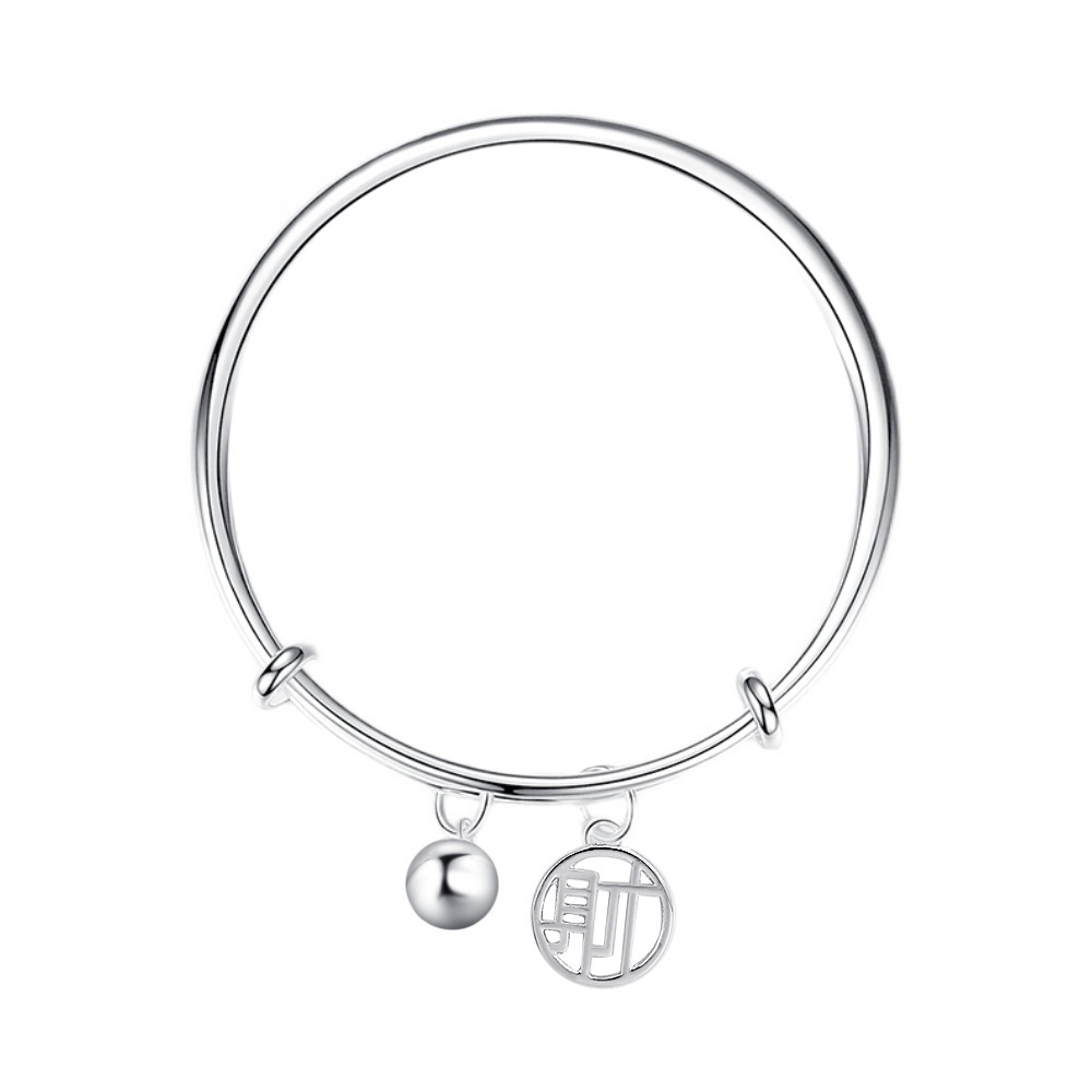 Vòng đeo tay gắn chuông may mắn thời trang cho nữ