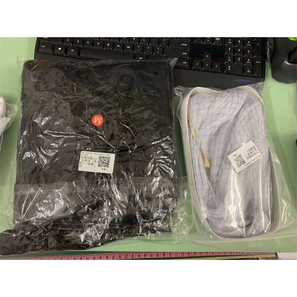 Bộ đồ hóa trang nhân vật anime nhật bản Jujutsu Kaisen Gojo Satoru có miếng bịt mắt