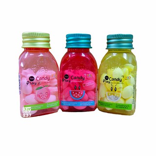 (5 VỊ) KẸO NGẬM BẠC HÀ PLAY CANDY HỦ 22GR