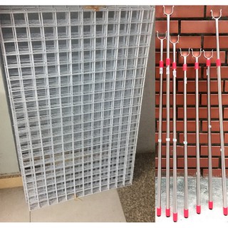 Combo Lưới Móc và Gậy Treo Đồ Chi Tiết Phần Mô Tả SP