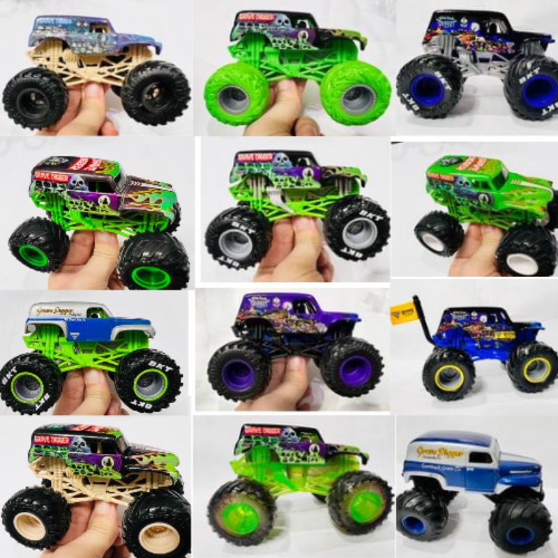 Xe Monster Jam mã M-374 không hộp tỉ lệ 1:64 của hãng Spin Master