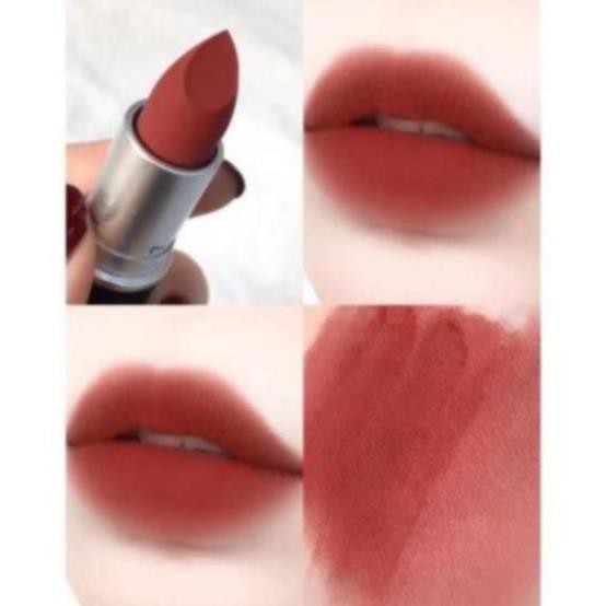 💄💄Son MAC Devoted To Chili 316 Powder Kiss - Màu Đỏ Gạch