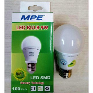 Đèn led bulb mpe 9w