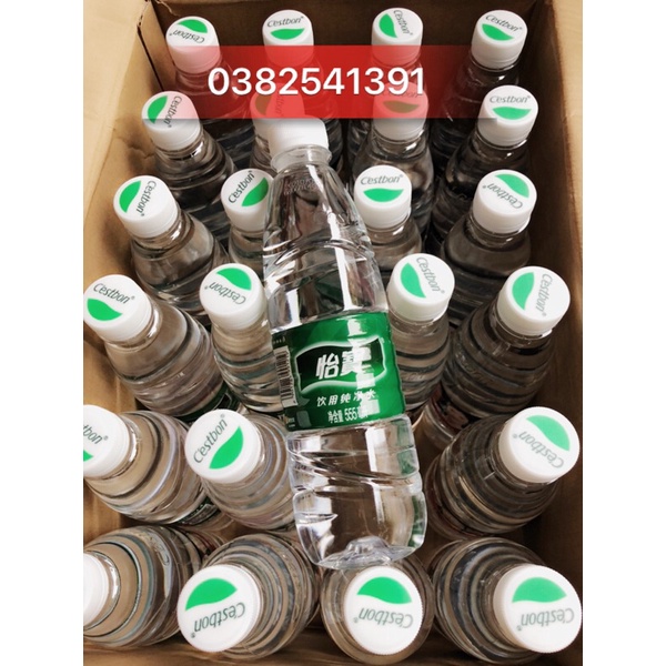 1 thùng 24 chai Nước khoáng wahaha Trung Quốc/ nước khoáng cestbon Trung Quốc