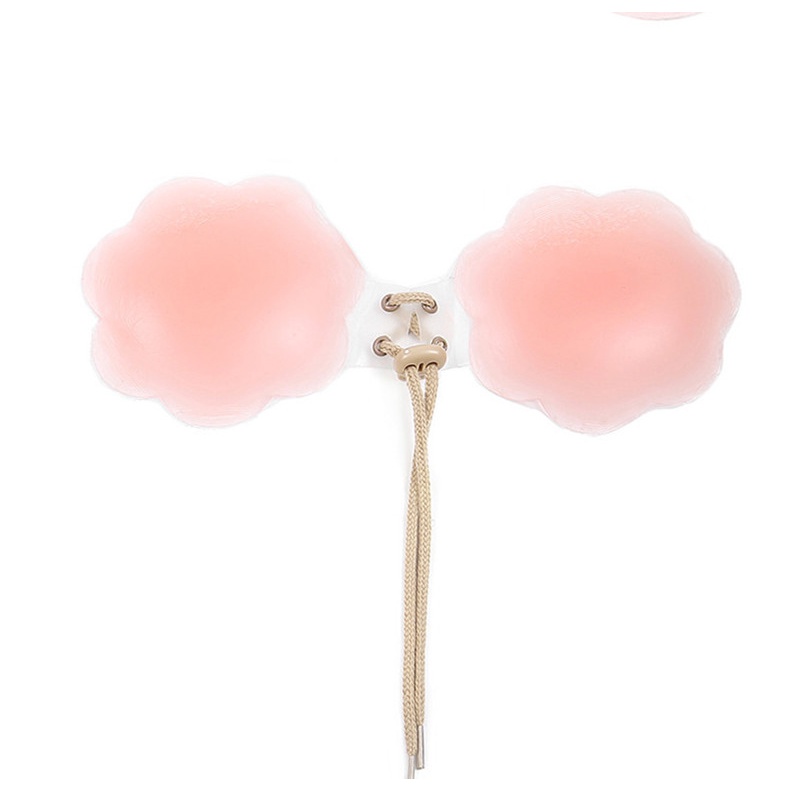 Áo Dán Ngực Silicon Kéo Dây Rút Nâng Ngực Tạo Khe DAN L&amp;U 6789