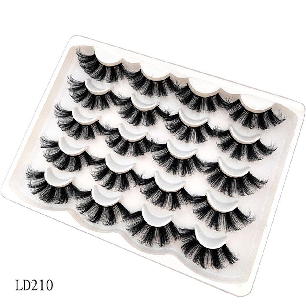 Lông Mi Giả Bằng Lông Chồn Nhân Tạo Handmade Dành Cho Nối Mi