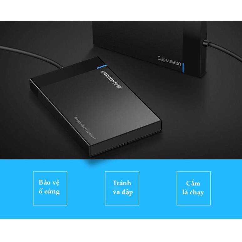 Ugreen 30847 - HDD Box  2,5 inch Chính hãng ✔HÀNG CHÍNH HÃNG ✔ | BigBuy360 - bigbuy360.vn