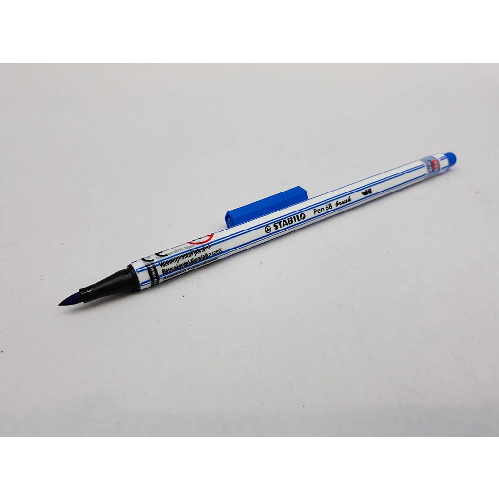 Bút lông STABILO brush XANH BIỂN ĐẬM PN68BR-41
