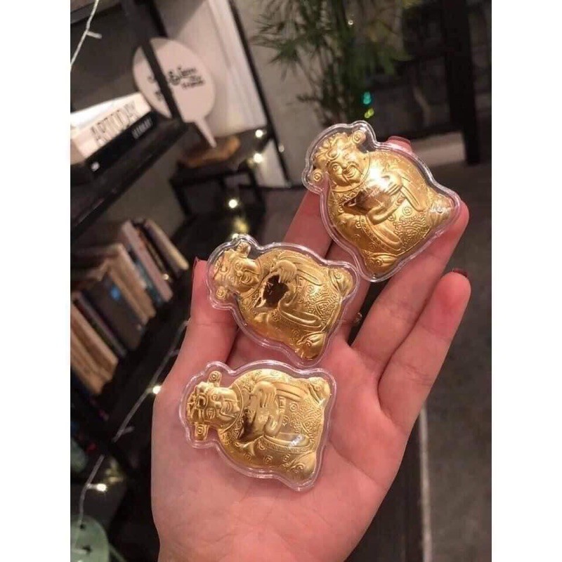 Lì xì thần tài phong bao Lixi tết ngày vía thần tài mạ vàng sung túc cả năm tiền bạc đầy túi
