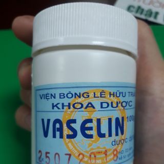 Kem nẻ Vaseline viện Bỏng Quốc gia Lê Hữu Trác