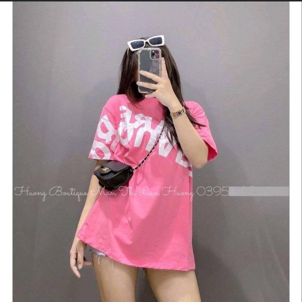 Áo chữ về màu mới chất cotton su đẹp