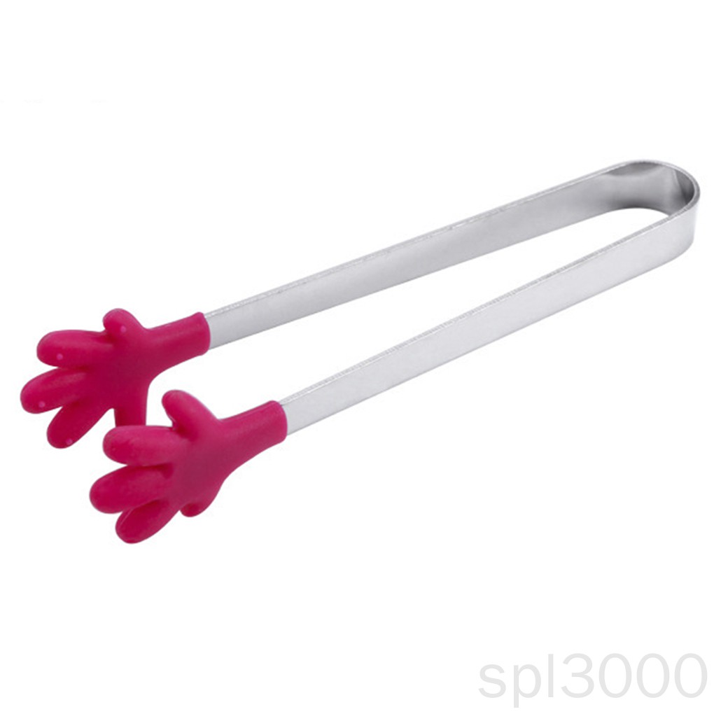 Kẹp gắp bánh mini thiết kế hình bàn tay bằng silicon tiện lợi cho nhà bếp