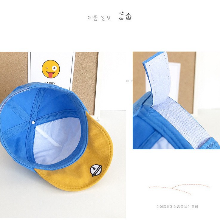 Mũ lưỡi trai DOREMON cho bé có gắn chong chóng