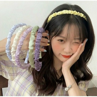 Băng đô cài tóc chất liệu chiffon phong cách Hàn Quốc