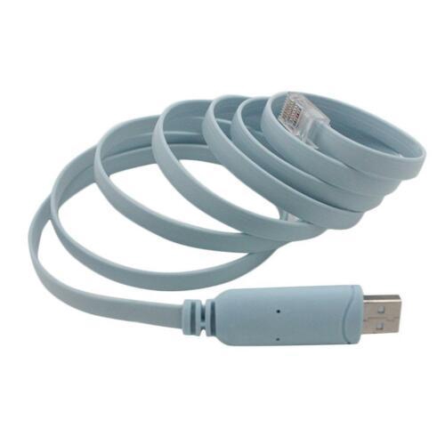 USB TO RJ45 Serial Console Cable Rollover For ZB396100 USB-TO-RJ45 Concle