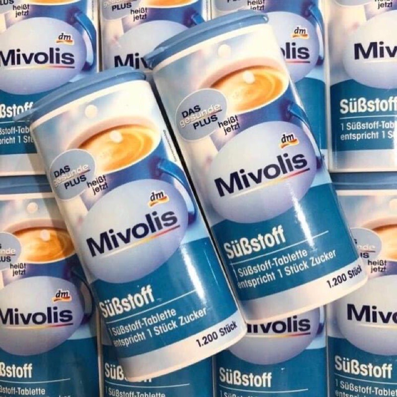 [Date mới nhất 2024] Đường ăn kiêng Mivolis nội địa Đức