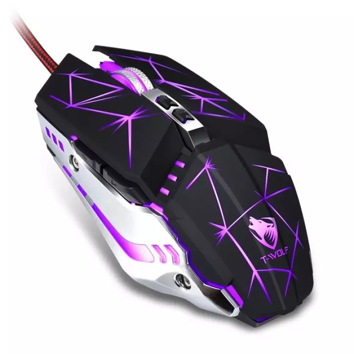 Chuột Gaming T-Wolf V7 LED