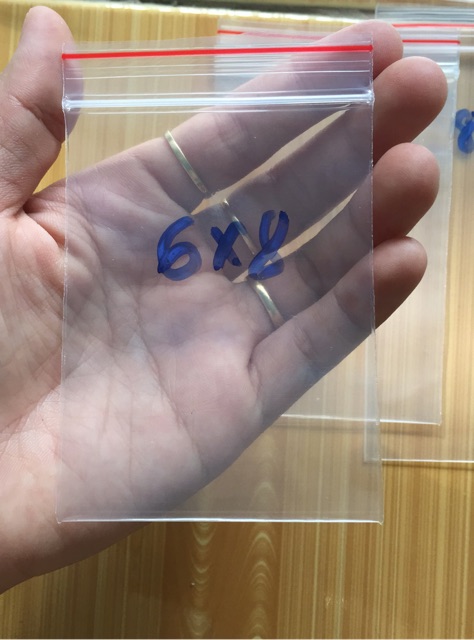 túi zip chỉ đỏ (1kg/1size) hàng đẹp