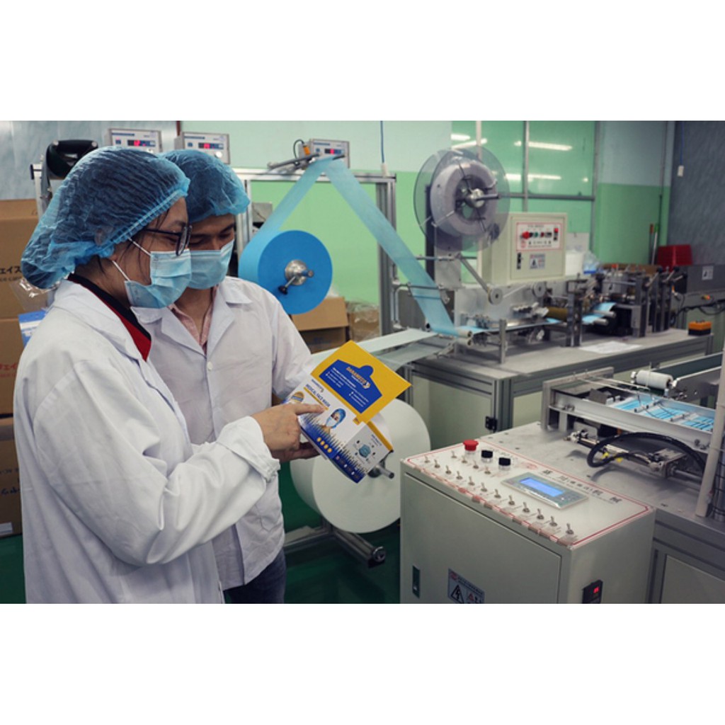 [Chính hãng] Khẩu Trang Y Tế DANAMECO Hộp 50 chiếc - Hàng cao cấp, dập Logo, White