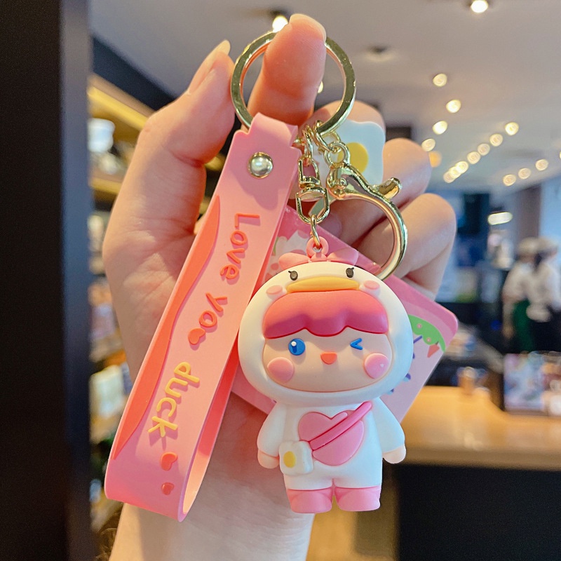 Hoạt Hình Móc Khóa Hình Thú Cưng Dễ Thương