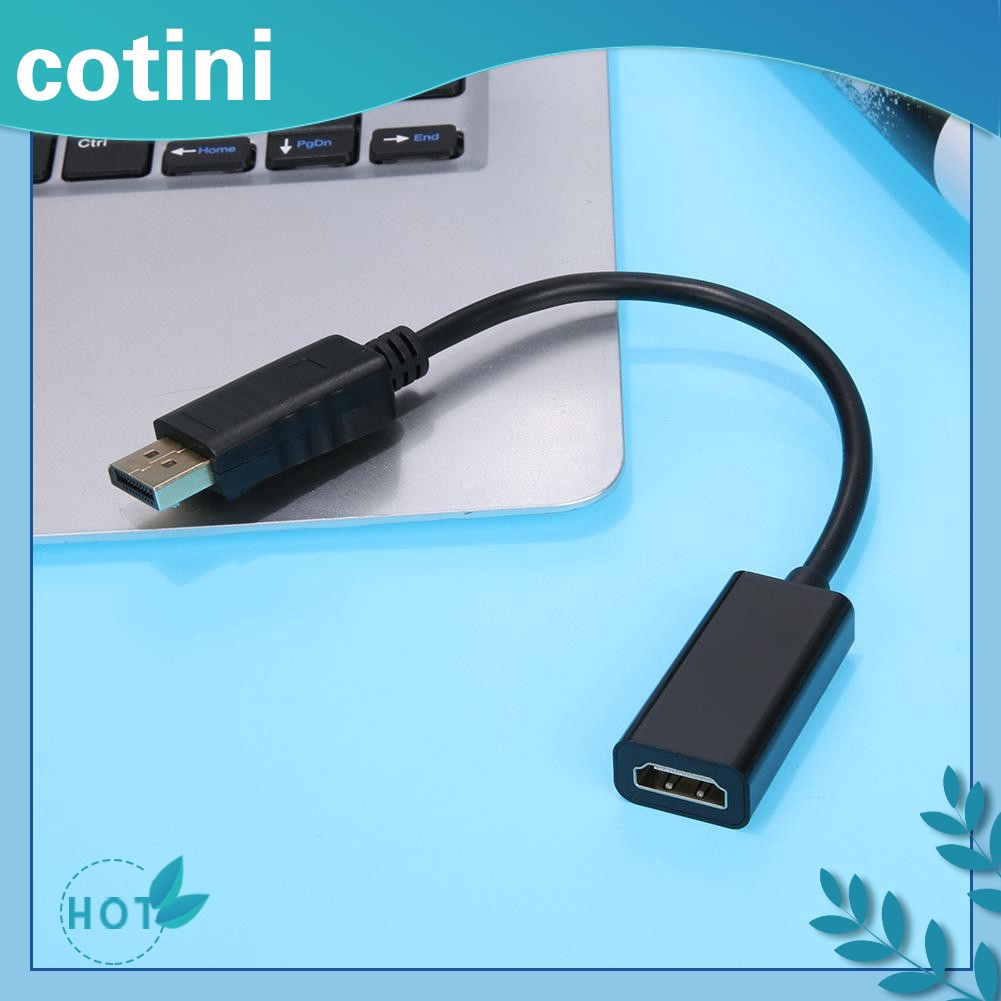 [Trong kho] ♠♠Cáp chuyển đổi Displayport Male sang HDMI Female 1080P FHD