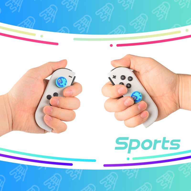 Bộ 4 Vỏ Bọc Silicone Cho Nút Điều Khiển Chơi Game Switch