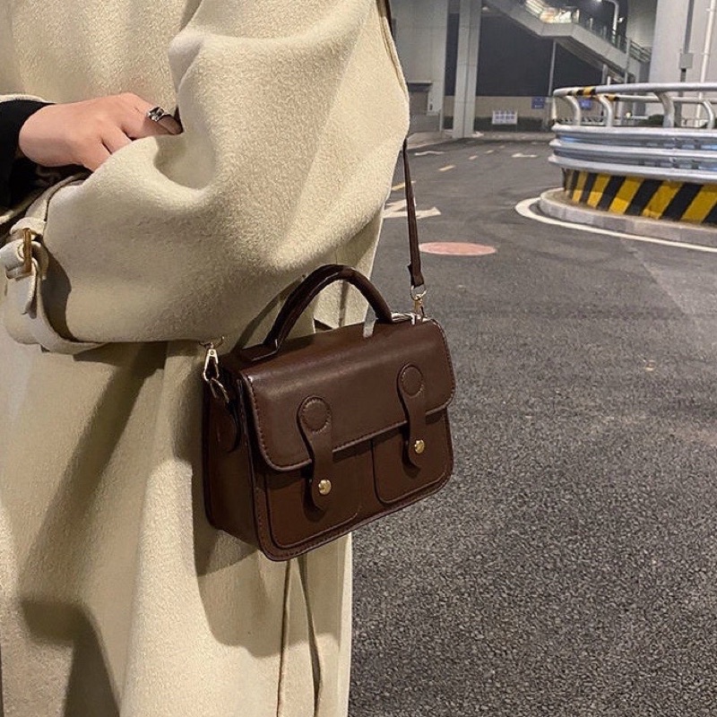 Túi Xách Nữ Nhỏ Xinh Phong Cách Retro [Đã Có Sẵn]