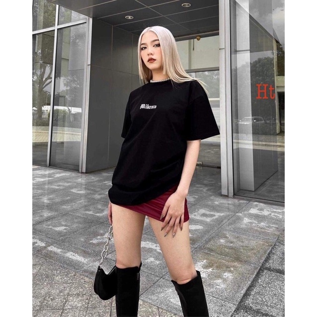 Áo phông mi ken in vai hai mặt HT12