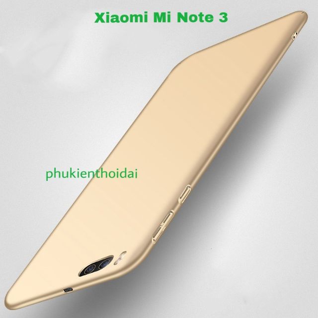 Xiaomi Mi Note 3 ốp lưng nhựa mỏng cao cấp