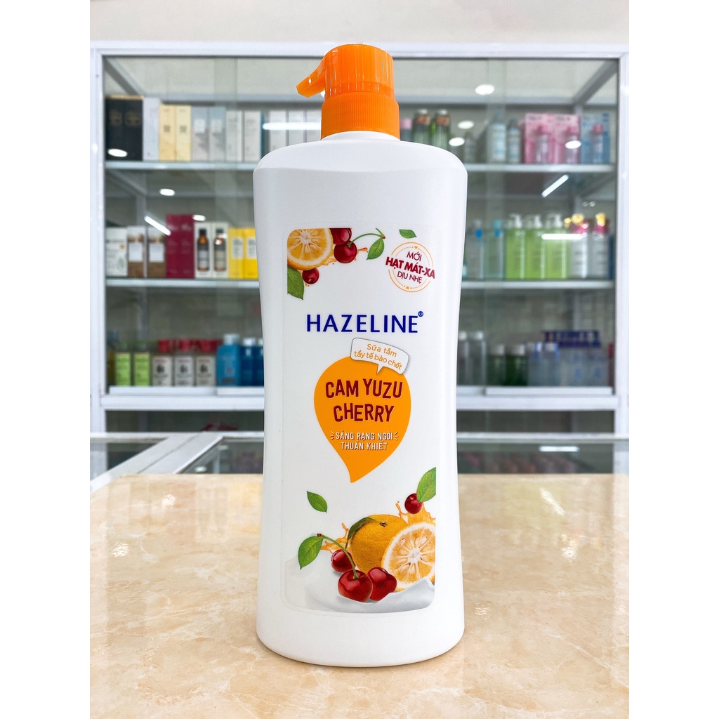 Sữa Tắm Dưỡng Thể Thiên Nhiên Trắng Sáng Da Hazeline 800g Chính Hãng Công Ty