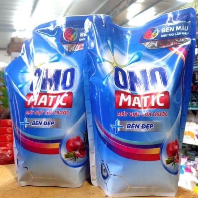 Siêu giảm giá nước giặt omo matic cửa trước 2,3 kg/ cửa trên 2,7kg mẫu cũ