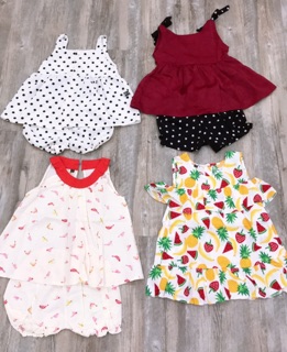 combo set đồ cho bé gái(4bô hoặc bộ và váy)