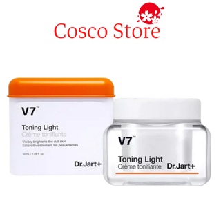 Kem dưỡng trắng da dr.jart+ v7 toning light fullsize 50ml hàn quốc