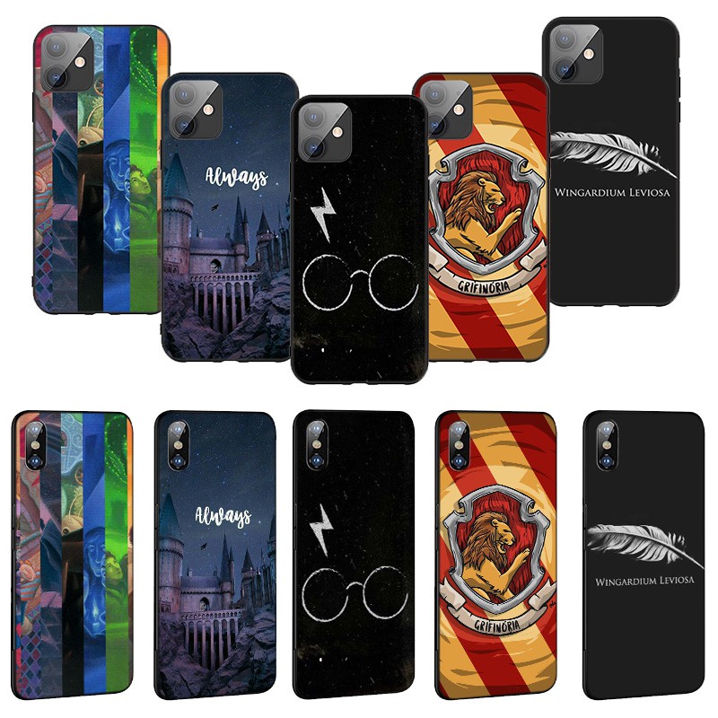 iPhone X Xs Max XR 6 6s 7 8 Plus 5 5s SE 2020 6+ 6s+ 7+ 8+ Protective Soft TPU Case DU96 Harry Potter Casing Soft Case