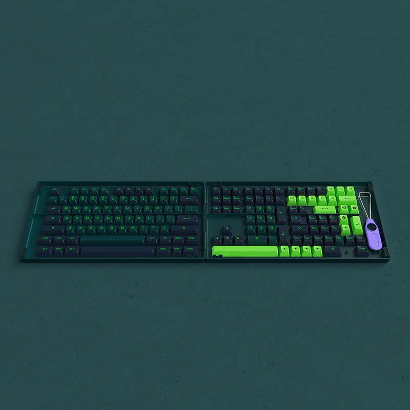 Bộ keycap phím cơ AKKO Keycap set – Wave Sonic (PBT Double-Shot/ASA profile/229 nút)