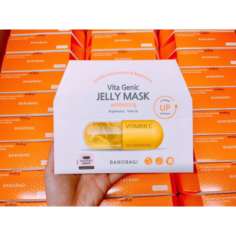 Mặt Nạ Bổ Sung Vitamin Vita Genic BANOBAGI 30ml [HÀNG TẶNG]