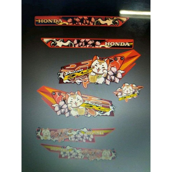 Tem dream mèo thần tài