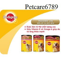 pate chó smartheart lon 400g vị Thịt