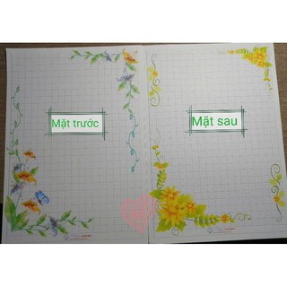 50 tờ giấy hoa Ánh dương
