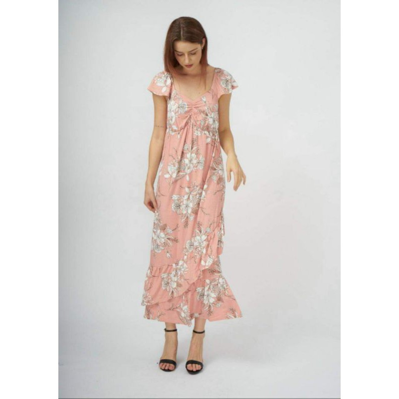 VÁY MAXI THUN DÁNG BIGSIZE (BÀ BẦU CÓ THỂ MẶC)