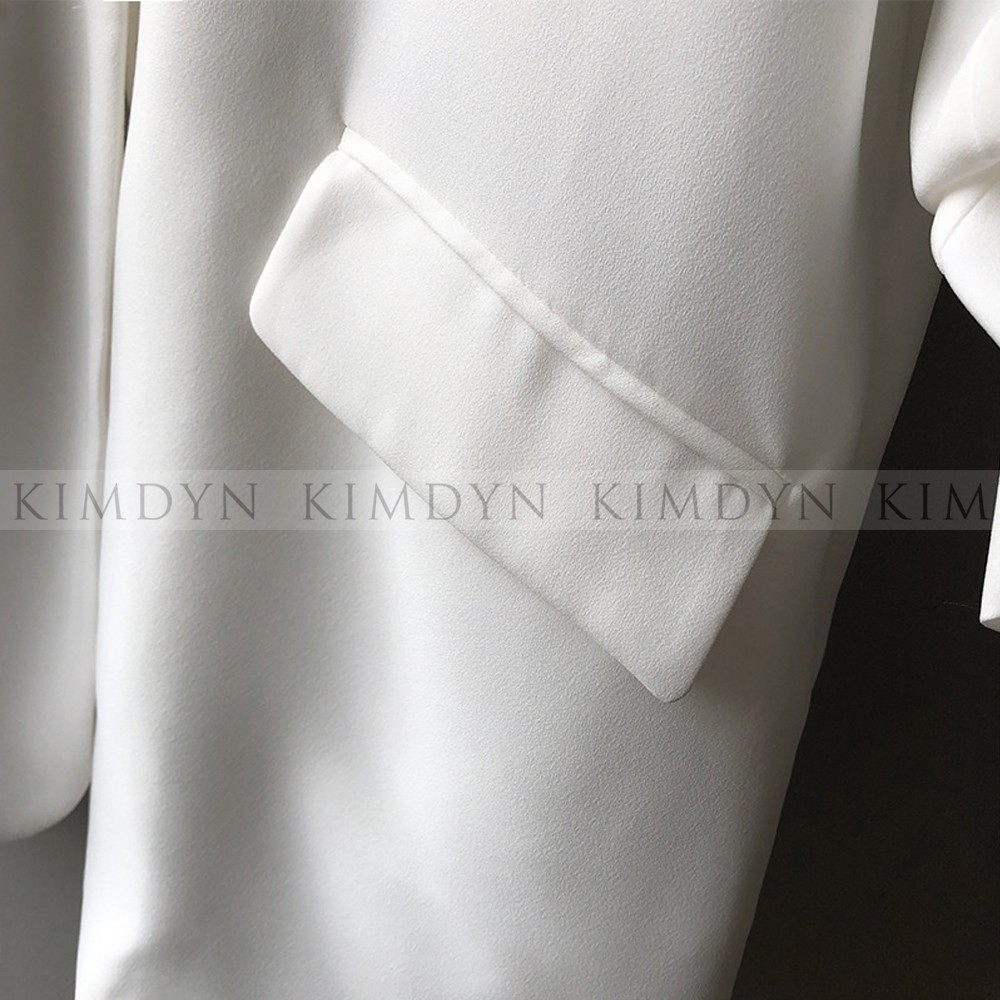Áo blazer nữ có độn vai 1 lớp thanh lịch KimDyn