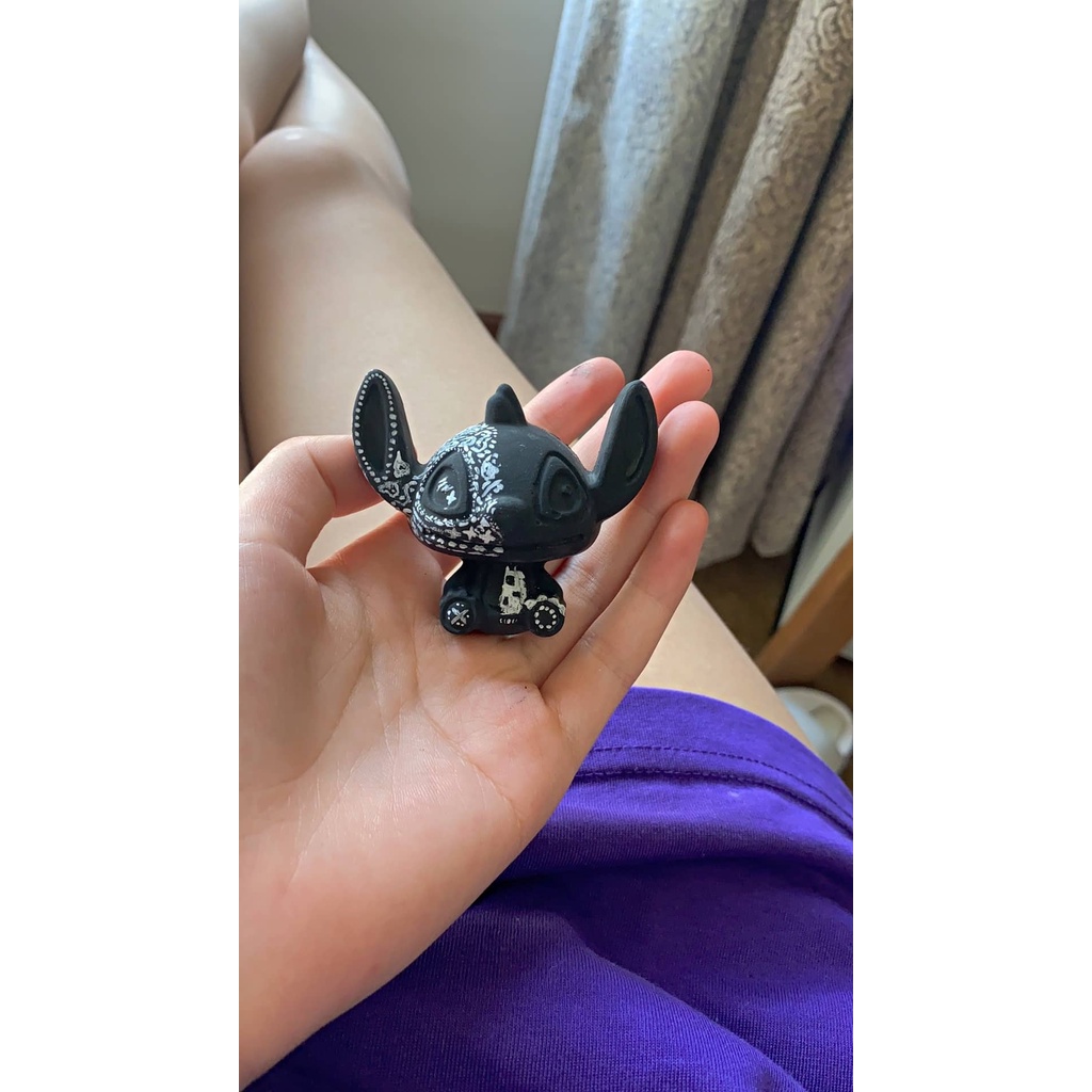 Tô tượng thạch cao stitch 2d size nhỏ 5cm