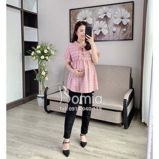 Áo bầu thô hoa thổ cẩm