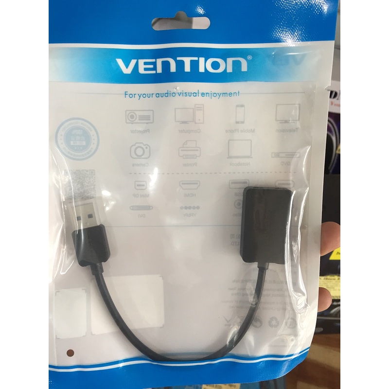 usb âm thanh PC Laptop Vention CDYB usb sound card