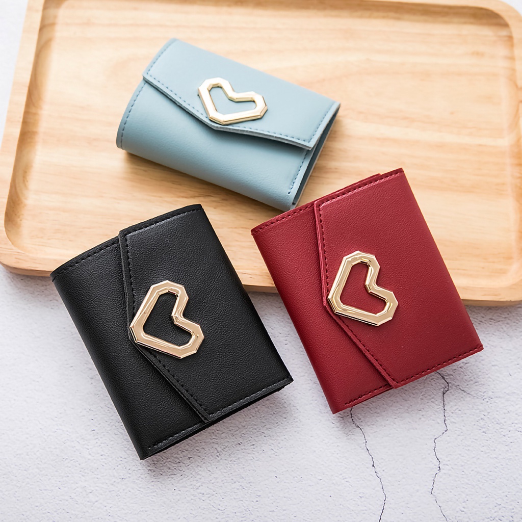 Ví nữ ngắn cầm tay mini nhiều ngăn dễ thương thời trang cho nữ
