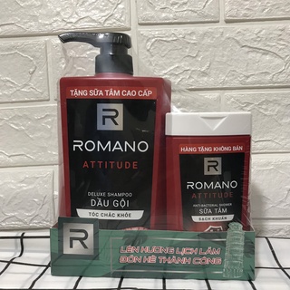 DẦU GỘI ĐẦU ROMANO (180g - 650g)