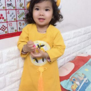 [NHẬP KIDTET hoàn 15% xu đơn 150k] Set áo dài thiết kế cao cấp (áo kèm quần _ có sẵn)